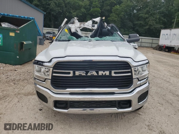 2021 Ram 3500 Big Horn with VIN 3C63R3DL2MG686897, listed as a Copart auction lot 63773664 with 0 mi miles and Salvage Title. Bid and sale history available at carsss.com. Image 5.