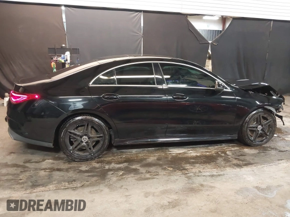 2020 Mercedes-Benz CLA with VIN W1K5J4HB0LN081949, listed as a IAAI auction lot 41545089 with 25,277 mi miles. Bid and sale history available at carsss.com. Image 13.