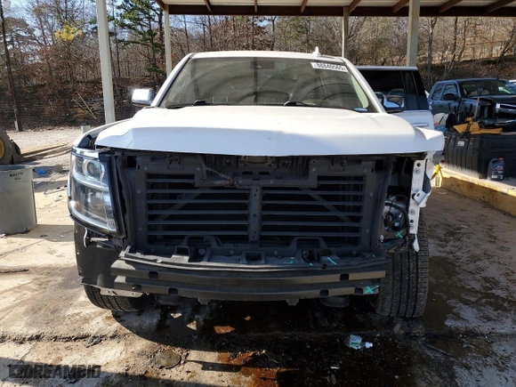 2020 Chevrolet Suburban Premier with VIN 1GNSKJKC0LR276184, listed as a Copart auction lot 88840565 with 87,563 mi miles and Salvage Title. Bid and sale history available at carsss.com. Image 5.