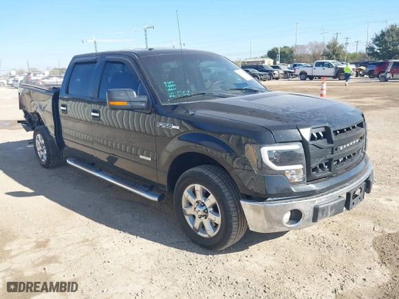 2013 Ford F-150 XL with VIN 1FTFW1CT5DKF20404, listed as a IAAI auction lot 41153325 with 148,608 mi miles. Bid and sale history available at carsss.com. Image 1.