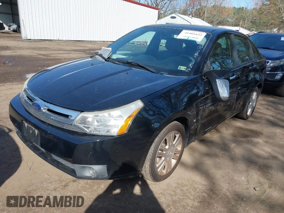 2010 Ford Focus SEL with VIN 1FAHP3HN4AW231889, listed as a IAAI auction lot 41901822 with 129,450 mi miles. Bid and sale history available at carsss.com. Image 2.