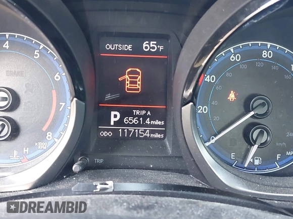 2014 Toyota Corolla L with VIN 2T1BURHE8EC191083, listed as a IAAI auction lot 42135692 with 117,154 mi miles and . Bid and sale history available at DreamBid. Image 15.