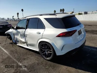 2023 Mercedes-Benz GLE 53 AMG with VIN 4JGFB6BBXPA855245, listed as a Copart auction lot 73234834 with 13,977 mi miles and Salvage title. Bid and sale history available at DreamBid. Image 2.