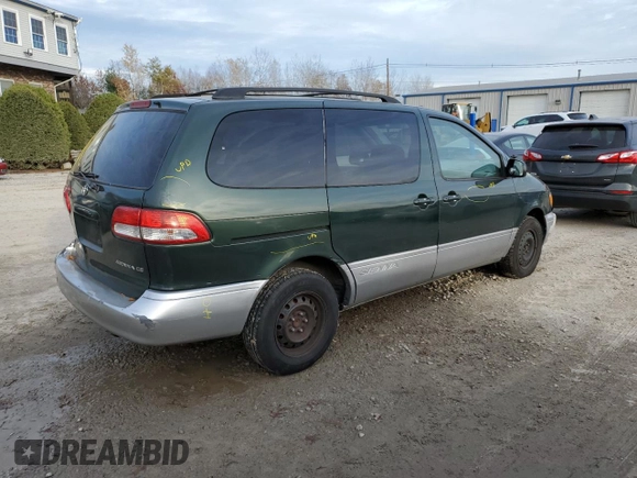 2002 Toyota Sienna CE with VIN 4T3ZF19C92U442847, listed as a Copart auction lot 78918014 with 144,974 mi miles and Clean Title. Bid and sale history available at carsss.com. Image 3.
