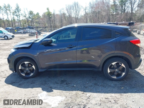 2018 Honda HR-V EX-L Navi with VIN 3CZRU6H74JM727764, listed as a IAAI auction lot 42002677 with 183,880 mi miles. Bid and sale history available at carsss.com. Image 14.