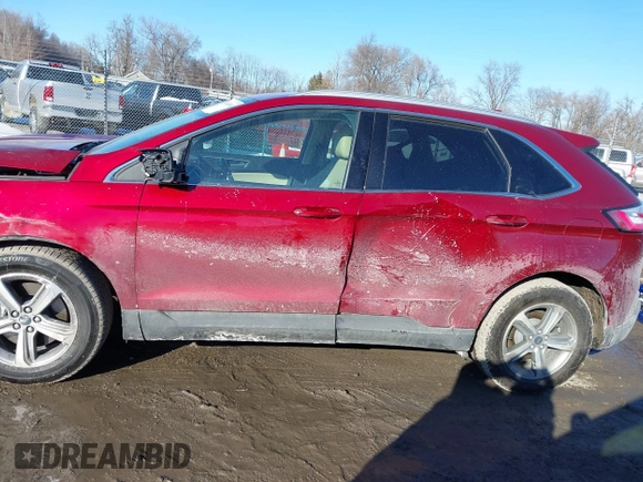 2019 Ford Edge SEL with VIN 2FMPK4J93KBB48220, listed as a IAAI auction lot 41643484 with 42,562 mi miles. Bid and sale history available at carsss.com. Image 15.