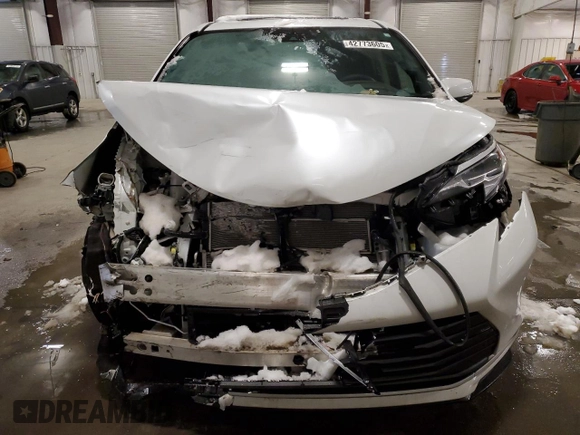2023 Toyota Sienna Platinum with VIN 5TDESKFC4PS082853, listed as a Copart auction lot 42773605 with 23,693 mi miles and Salvage Title. Bid and sale history available at DreamBid. Image 5.