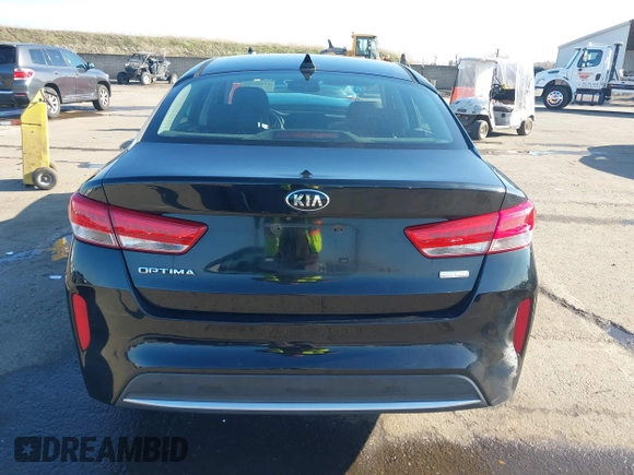 2018 Kia Optima Hybrid Premium with VIN KNAGT4LE7J5023233, listed as a IAAI auction lot 41276207 with 152,381 mi miles. Bid and sale history available at carsss.com. Image 16.