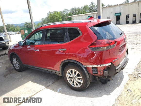 2017 Nissan Rogue SV z VIN 5N1AT2MN0HC834739, wystawiony jako Copart lot #57524185 z przebiegiem 164 175 mil mil oraz Szkoda całkowita • Salvage title. Historia ofert i sprzedaży dostępna na DreamBid. Obrazek 2.