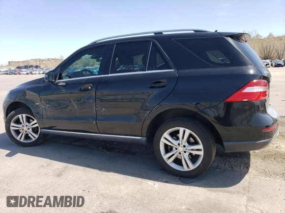 2012 Mercedes-Benz M ML 350 with VIN 4JGDA5HB6CA032110, listed as a Copart auction lot 52873745 with 167,825 mi miles and Salvage Title. Bid and sale history available at carsss.com. Image 2.