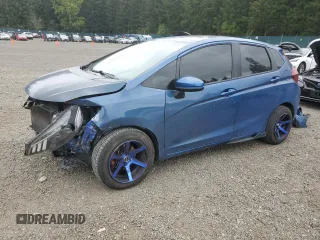 2015 Honda Fit EX-L with VIN 3HGGK5H85FM732504, listed as a Copart auction lot 56973405 with 110,621 mi miles and Salvage Title. Bid and sale history available at DreamBid. Image 1.