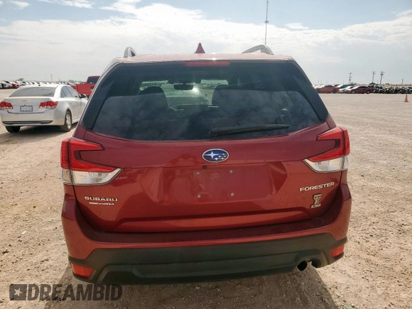 2020 Subaru Forester Limited with VIN JF2SKASC6LH597873, listed as a Copart auction lot 61239535 with 25,109 mi miles and Salvage title. Bid and sale history available at DreamBid. Image 6.