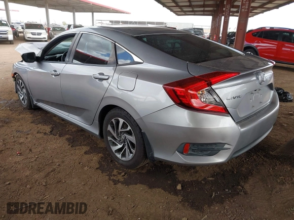 2016 Honda Civic Sedan EX with VIN 19XFC2F73GE035232, listed as a IAAI auction lot 41963810 with 173,477 mi miles. Bid and sale history available at carsss.com. Image 3.