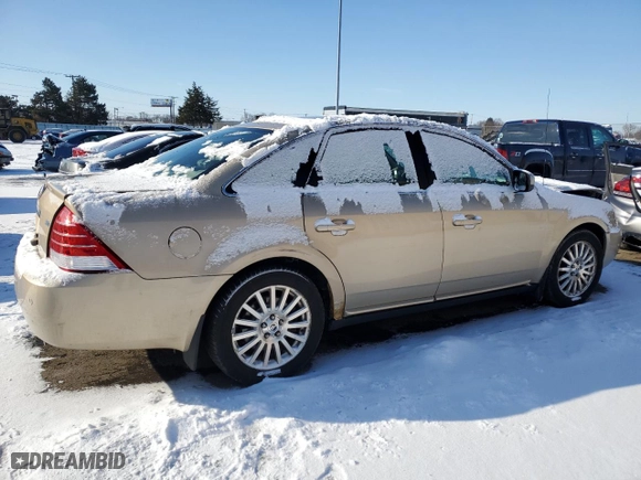 2007 Mercury Montego Premier with VIN 1MEHM43117G602649, listed as a Copart auction lot 45904565 with 102,621 mi miles and Salvage Title. Bid and sale history available at carsss.com. Image 3.