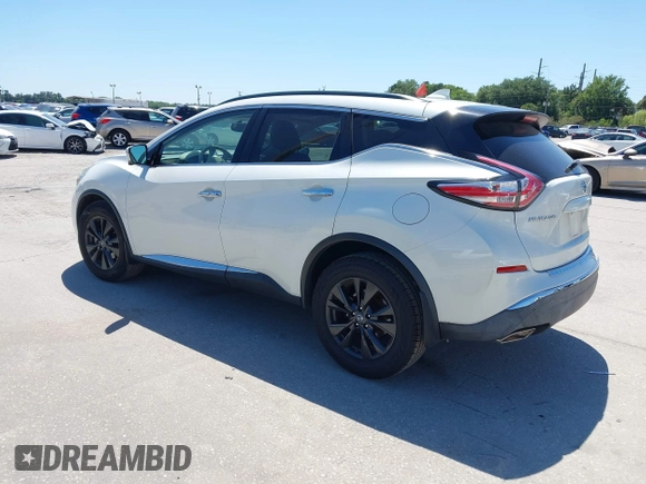 2018 Nissan Murano S z VIN 5N1AZ2MG8JN186092, wystawiony jako IAAI lot #42042539 z przebiegiem 77 017 mil mil oraz . Historia ofert i sprzedaży dostępna na DreamBid. Obrazek 3.