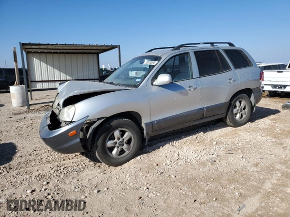 2005 Hyundai Santa Fe GLS with VIN KM8SC73E95U965774, listed as a Copart auction lot 83975804 with 115,753 mi miles and Salvage Title. Bid and sale history available at carsss.com. Image 1.