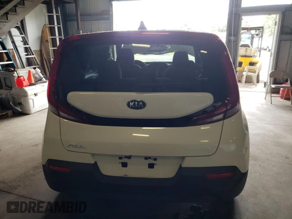 2021 Kia Soul S with VIN KNDJ23AUXM7129491, listed as a Copart auction lot 49518815 with 8,555 mi miles and Non Repairable. Bid and sale history available at DreamBid. Image 6.