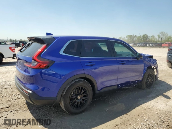 2024 Honda CR-V LX with VIN 5J6RS3H27RL000494, listed as a Copart auction lot 49967635 with 25,917 mi miles and Salvage Title. Bid and sale history available at DreamBid. Image 3.
