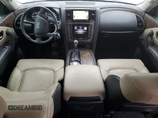 2021 Infiniti QX80 LUXE with VIN JN8AZ2AF6M9715895, listed as a Copart auction lot 72437294 with 42,582 mi miles and Salvage Title. Bid and sale history available at carsss.com. Image 8.