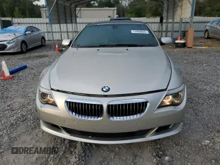 2008 BMW 6 Series 650i with VIN WBAEB53568CX62292, listed as a Copart auction lot 74968684 with 129,548 mi miles and Non Repairable. Bid and sale history available at carsss.com. Image 5.