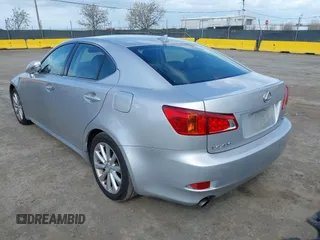 2009 Lexus IS 250 with VIN JTHBK262295092475, listed as a IAAI auction lot 41922188 with 151,014 mi miles and . Bid and sale history available at DreamBid. Image 3.