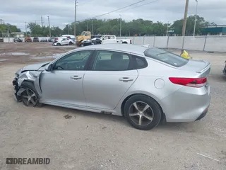 2018 Kia Optima LX with VIN 5XXGT4L35JG186427, listed as a IAAI auction lot 41988613 with 39,456 mi miles. Bid and sale history available at carsss.com. Image 14.