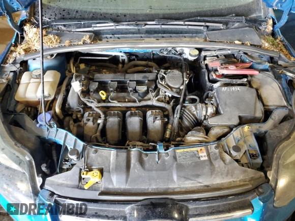 2012 Ford Focus Titanium with VIN 1FAHP3N21CL284628, listed as a Copart auction lot 46572065 with 143,443 mi miles and Salvage Title. Bid and sale history available at carsss.com. Image 12.
