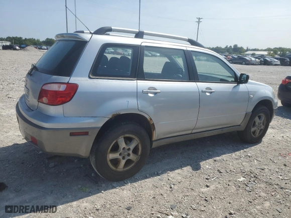 2005 Mitsubishi Outlander LS with VIN JA4LZ31F75U045373, listed as a Copart auction lot 68428764 with 158,960 mi miles and Salvage Title. Bid and sale history available at carsss.com. Image 3.