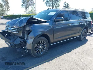 2020 Ford Expedition Max Limited with VIN 1FMJK1KT5LEA12014, listed as a IAAI auction lot 42022590 with 89,306 mi miles and . Bid and sale history available at DreamBid. Image 2.