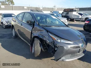 2020 Toyota Prius L Eco with VIN JTDKARFU8L3105988, listed as a IAAI auction lot 41688339 with 66,660 mi miles. Bid and sale history available at carsss.com. Image 1.