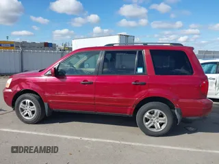 2005 Honda Pilot EX-L with VIN 2HKYF18545H544535, listed as a IAAI auction lot 42250692 with 232,994 mi miles and . Bid and sale history available at DreamBid. Image 14.