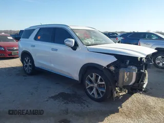2022 Hyundai Palisade SEL z VIN KM8R3DHE4NU351611, wystawiony jako IAAI lot #41784957 z przebiegiem 76 678 mil mil oraz . Historia ofert i sprzedaży dostępna na DreamBid. Obrazek 1.