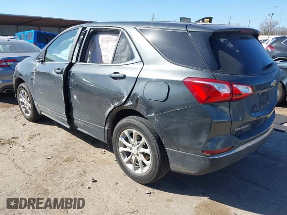 2021 Chevrolet Equinox LT with VIN 3GNAXUEV7ML312716, listed as a IAAI auction lot 41675270 with 47,887 mi miles and . Bid and sale history available at DreamBid. Image 3.