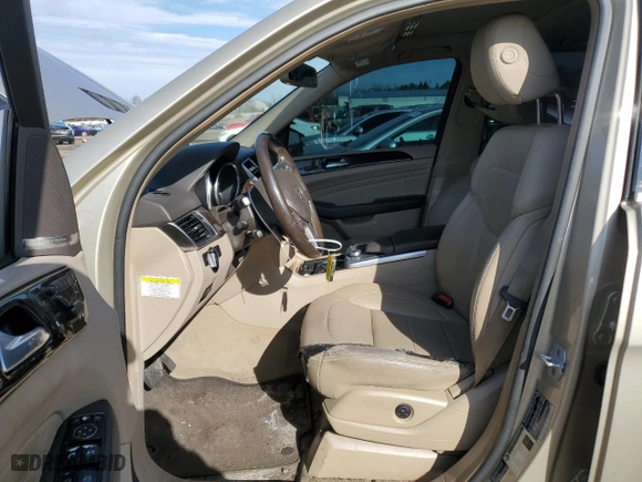 2012 Mercedes-Benz M-Class ML 350 BlueTEC with VIN 4JGDA2EB4CA081311, listed as a Copart auction lot 46606585 with NaN miles and Clean Title. Bid and sale history available at carsss.com. Image 7.