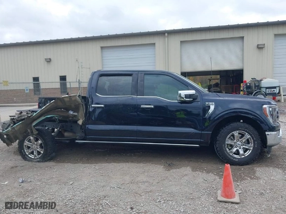 2021 Ford F-150 XL with VIN 1FTFW1E51MFD03486, listed as a IAAI auction lot 40733759 with 66,537 mi miles. Bid and sale history available at carsss.com. Image 14.