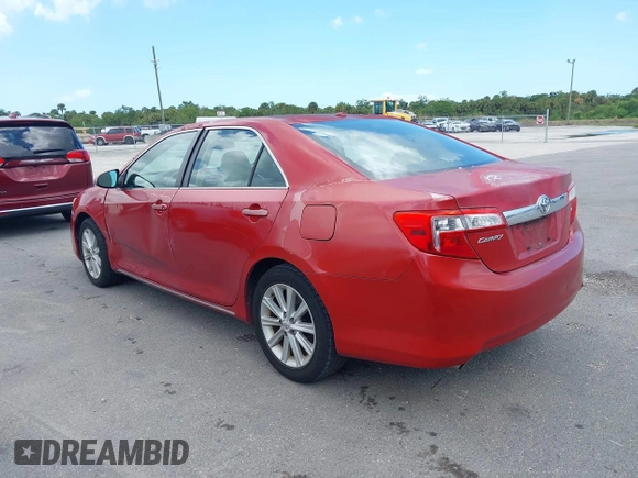 2012 Toyota Camry SE with VIN 4T1BK1FK9CU514388, listed as a IAAI auction lot 41930426 with 126,930 mi miles. Bid and sale history available at carsss.com. Image 3.