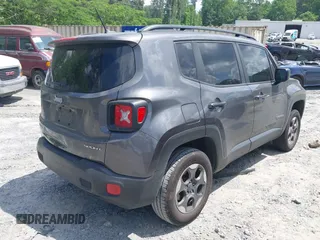 2017 Jeep Renegade Sport with VIN ZACCJBAB4HPG09720, listed as a IAAI auction lot 42234063 with 149,341 mi miles and . Bid and sale history available at DreamBid. Image 4.