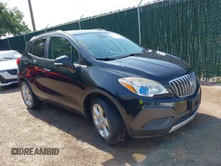 2016 Buick Encore with VIN KL4CJASB5GB721132, listed as a IAAI auction lot 41931592 with 105,370 mi miles and . Bid and sale history available at DreamBid. Image 1.