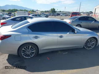 2020 Infiniti Q50 Premium with VIN JN1EV7AR6LM252414, listed as a IAAI auction lot 40101180 with 82,173 mi miles and . Bid and sale history available at DreamBid. Image 13.