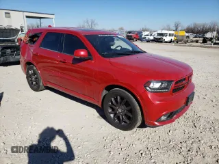 2015 Dodge Durango R/T with VIN 1C4SDJCTXFC236557, listed as a Copart auction lot 41678894 with 109,923 mi miles and Salvage title. Bid and sale history available at DreamBid. Image 4.