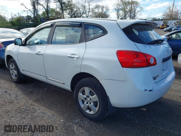 2013 Nissan Rogue SL with VIN JN8AS5MT2DW026171, listed as a IAAI auction lot 42142121 with 168,340 mi miles. Bid and sale history available at carsss.com. Image 3.