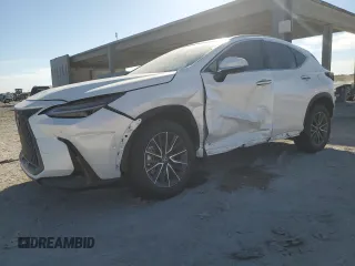 2025 Lexus NX with VIN 2T2HKCEZ4SC038891, listed as a Copart auction lot 82850384 with 407 mi miles and Salvage Title. Bid and sale history available at carsss.com. Image 1.