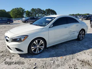 2016 Mercedes-Benz CLA 250 with VIN WDDSJ4EB8GN297481, listed as a Copart auction lot 55592355 with 85,987 mi miles and Salvage Title. Bid and sale history available at DreamBid. Image 1.