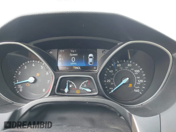 2017 Ford Focus SE with VIN 1FADP3F21HL228709, listed as a IAAI auction lot 42047685 with 41,107 mi miles and . Bid and sale history available at DreamBid. Image 7.
