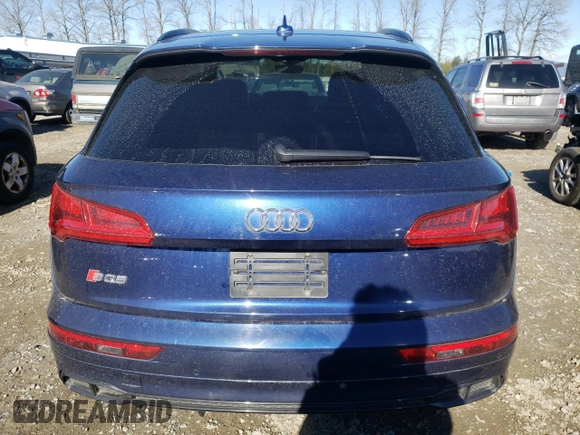 2019 Audi SQ5 Premium Plus with VIN WA1B4AFY2K2087126, listed as a Copart auction lot 44254124 with 36,275 mi miles and . Bid and sale history available at DreamBid. Image 6.