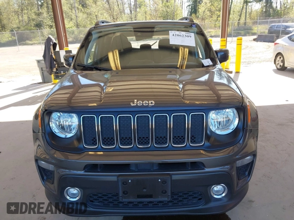 2021 Jeep Renegade Islander with VIN ZACNJDBB4MPN14004, listed as a IAAI auction lot 42062309 with 56,234 mi miles and . Bid and sale history available at DreamBid. Image 11.