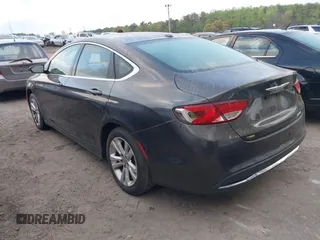 2015 Chrysler 200 Limited with VIN 1C3CCCAB4FN603345, listed as a IAAI auction lot 41960717 with 175,737 mi miles. Bid and sale history available at carsss.com. Image 3.