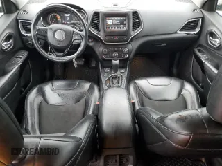 2019 Jeep Cherokee Latitude Plus with VIN 1C4PJMLN7KD360534, listed as a Copart auction lot 51105745 with 168,784 mi miles and Salvage title. Bid and sale history available at DreamBid. Image 8.