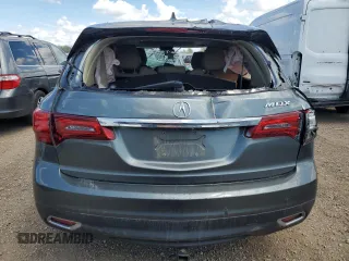 2014 Acura MDX Technology with VIN 5FRYD3H4XEB010168, listed as a Copart auction lot 63021185 with Not provided miles and Salvage title. Bid and sale history available at DreamBid. Image 6.