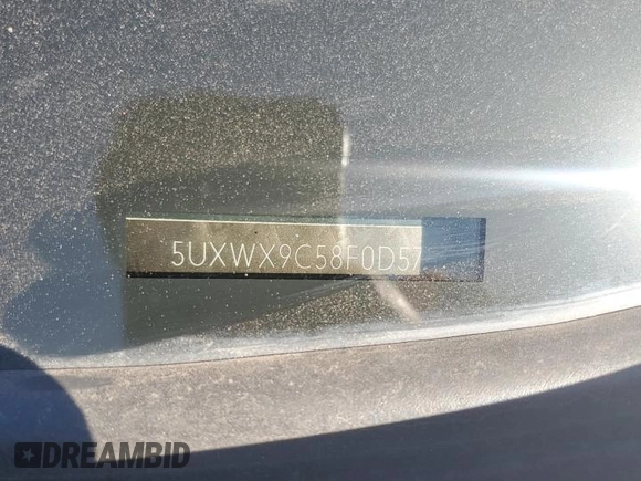 2015 BMW X3 xDrive28i with VIN 5UXWX9C58F0D57504, listed as a Copart auction lot 47256715 with 136,776 mi miles and Salvage Title. Bid and sale history available at carsss.com. Image 13.
